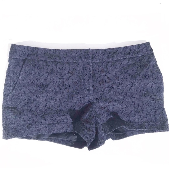 Cynthia Rowley Pants - Cynthia Rowley Navy Lace Dressy Shorts